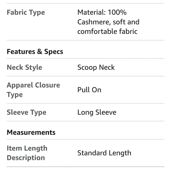 Soft Gray Cashmere Sweater - Picture 3 of 7